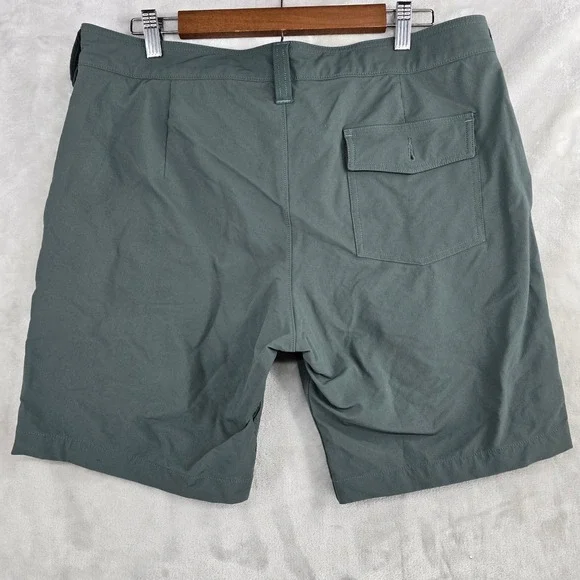 American Giant Mens Shorts Size 34 Gray Casual Walking Hiking Made in USA - Picture 6 of 9